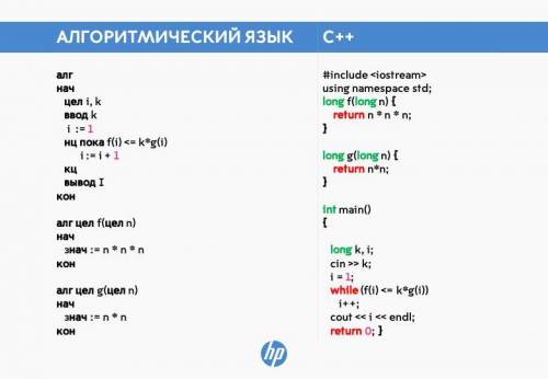 Найдите наименьшее значение входной переменной k, при котором программа выдаёт ответ 21. Для удобств