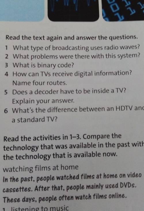 Read the text again answer the questions ex 3 p 41​