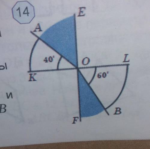 На рис 14 Найдите углы.АОЕ,ВОF и AOL​