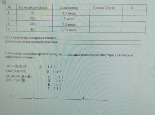 Химия 8 класс сор барма керек ед