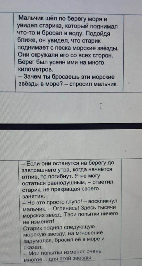 1. Как вы считаете, может ли доброе дело быть маленьким,незначительным? Почему?2. О чем заставила за