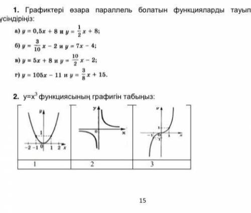 Алгебра бжб 2 токсан​