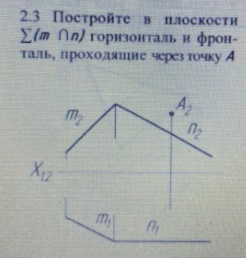 с начертательной геометрией