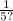 \frac{1}{5?}