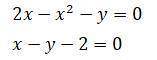 С определенного интеграла вычислить площадь, ограниченную заданными линиями. Сделать чертеж.