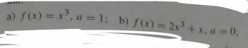 396. Напишите уравнение касательной к графику функции y=f(x), проходящую через точки графика, где х=