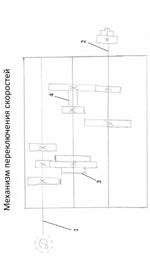 Подскажите по технологии Механизм переключения скоростей токарного станка
