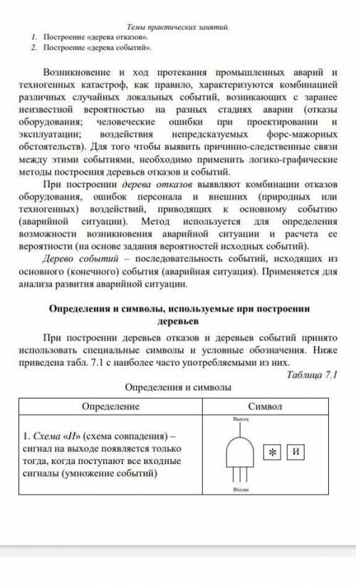 ПОСТРОЙТЕ ДЕРЕВО СОБЫТИЙ Поражение человека электрическим током является результатом одновременного