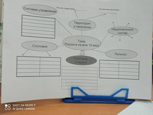 Сделать небольшую таблицу по ИСТОРИИ (тема Россия в начале 19 века)