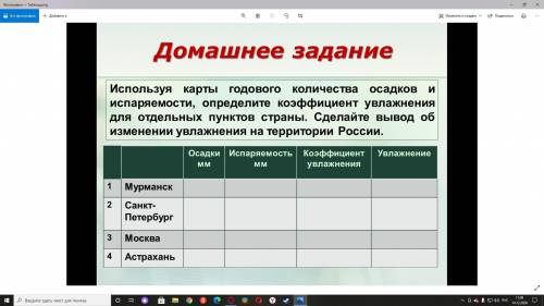 Сделайте география 8 класс