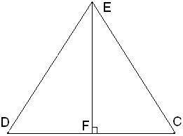 DE=CE,∢DEC=69°. Угол EFC равен °