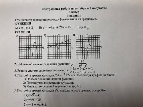 Если можете то с графиком и решением( даю)