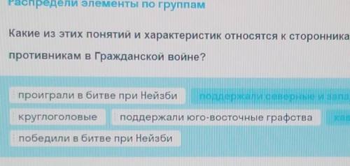 какие изтэтих понятий и характеристикотносятся к сторонникам короля, а какие к его противникам в гра