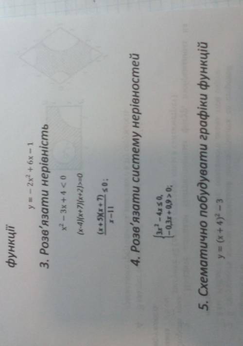 Контрольна робота з теми : В-2«Квадратична функція. Квадратні нерівності»1. Дослідити функціюf(x) =