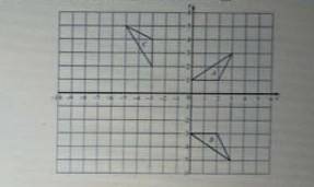 На приведенном ниже рисунке показан треугольник A B и С а) поворот отображает треугольник А в треуго