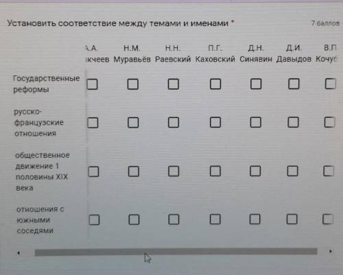 Установите соответствие ИСТОРИЯ ​