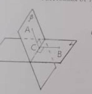 Точка А и В лежать в разных гранях прямого двугранного угла. Расстояние от точек А и В до ребра двуг
