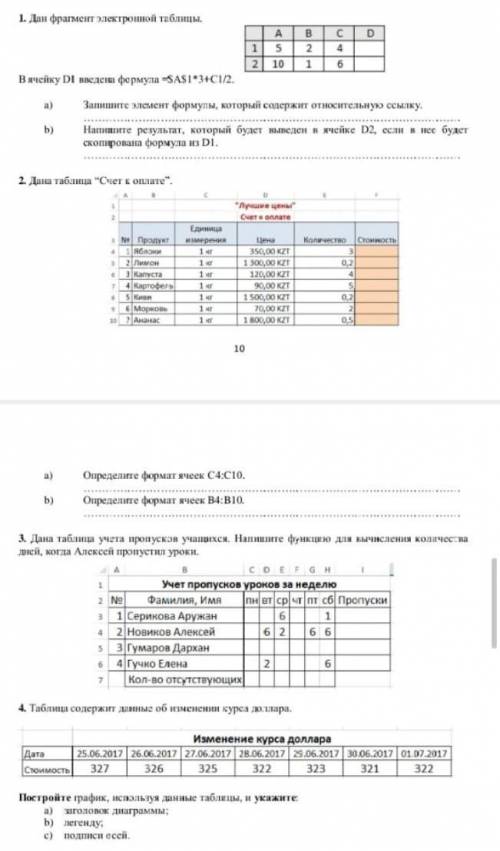 с сором по информатике ​