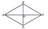 Найдите углы ромба ABCD, если его диагональ AC=4√3, а сторона АВ=4