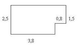решить задачи: 1. Комната имеет пол прямоугольной формы со сторонами 5м и 3,5м. Высота 2,5м. Необход