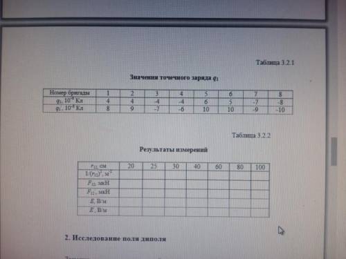 Нужно посчитать силу по закону Кулона и напряженность Величины зарядов и расстояние дано (30)б