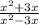 \frac{ {x}^{2} + 3x }{ {x}^{2} - 3x }