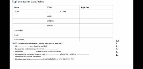 Опять школа началась с английским... Номер 1.3 и 1.4 Просто вечером уже не соображается...