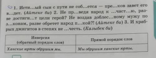 Ллдд Мне нужно.Здесь надо эти предложения разделить на 2 столбика.