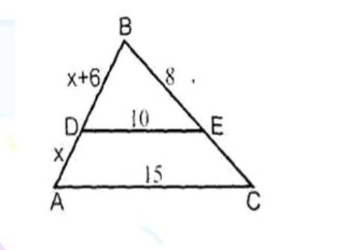 Найдите АВ и ВС,если DE||AC.​