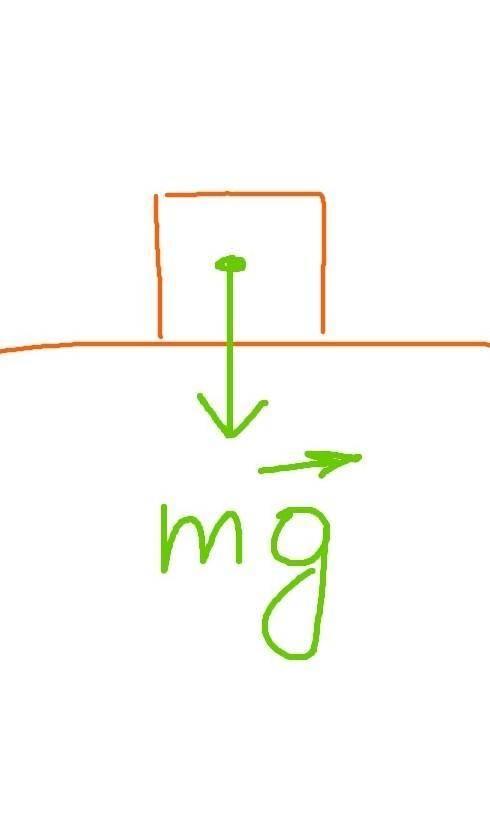 Найдите силу тяжести действующую на тело массой 8т изобразите на рисунке