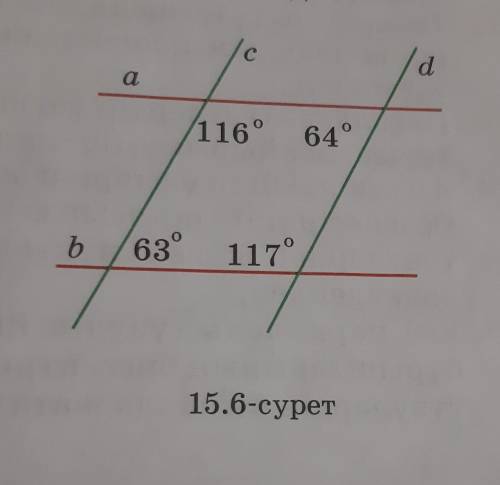 15.6.-суреттегі қандай түзулер параллель болады?​