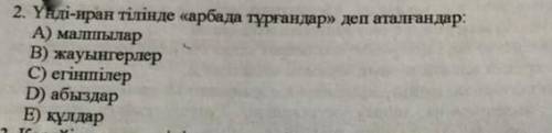 Үнді иран тілінде арбада тұрғандар​