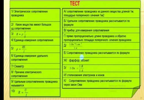 ПОМАГИТЕ ТЕСТ ПО ФИЗИКЕ 8 КЛАСС НАДО даю фото там ​
