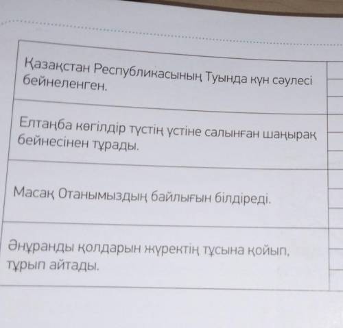 Улгiге кара.Бiр сойлемге бiрнеше нускада супак койып ЖАЗ.ПО ТРИ ВОПРОСА