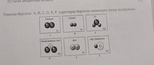 төменде берілген авс суреттерде берілген схемаларға назар аударыңыз За неправильный ответ бан​