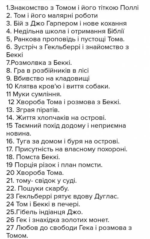 Придумати 10 питань за змістом до повісті Пригоди Тома Сойєра М. Твена. З відповідями​