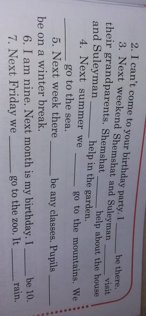 Fill in the blanks.Use shall,shall not,will,will not. 1.Tomorrow Ahmet,Yusup and Hydyr __go to a mus