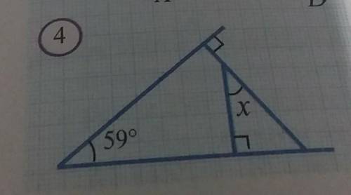 Найдите неизвестный угол на рисунке 4 ​