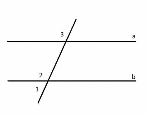 На рисунке а ll b, угол 1 на 40 градусов меньше угла 3. найдите угол 2