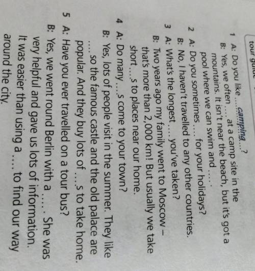 2 Think about your answers to the questions in Exercise 1 and write notes.