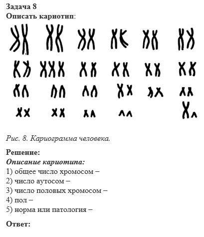 Привет. выполните это связано с хромосомами