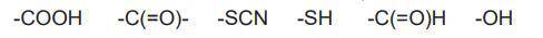 Среди функциональных групп выберите альдегидную и тиоловую группу. Свой выбор объясните