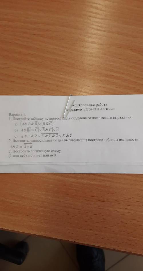 а то очислятраздел основы логики по информатике контрольная работа ставлю 100​