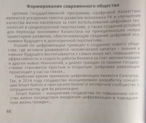 Ознакомившись с государственной программой по внедрению цифровой грамотности, создайте свой проект,