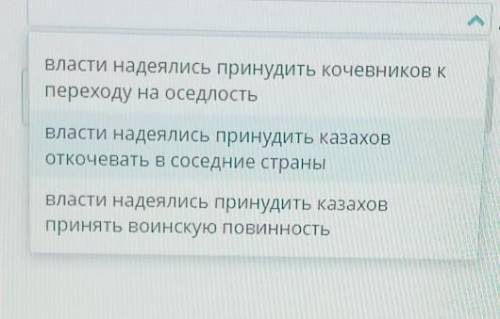 Одна из причин переселенческой политики​