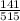 \frac{141}{515}