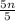 \frac{5n}{5}