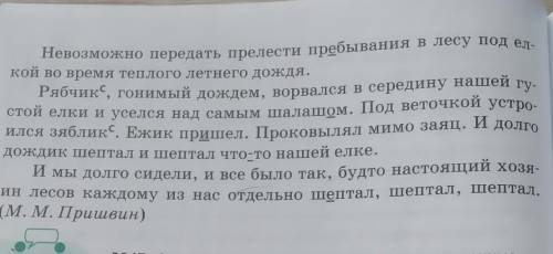 394B. Найдите олицетворения, укажите их значения, с какой целью они использованы в тексте? Прoкoммeн