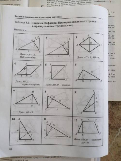 Геометрия задания на фто