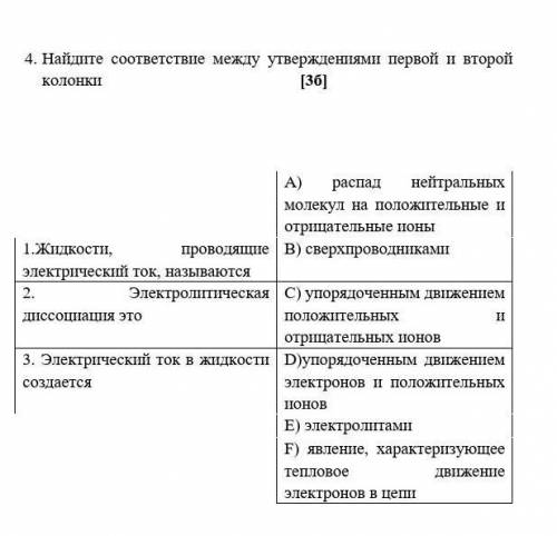   А) распад нейтральных молекул на положительные и отрицательные ионы1.Жидкости, проводящие электрич